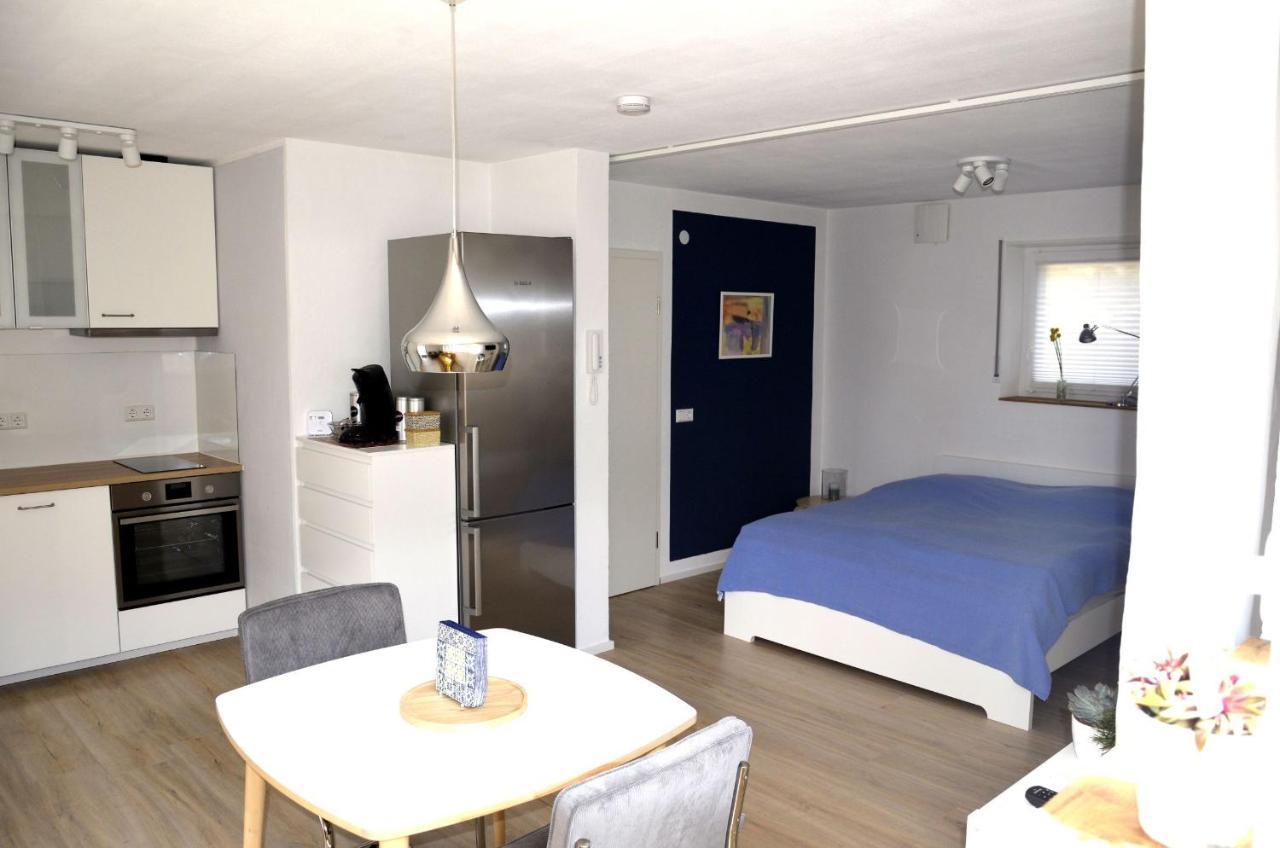 Ferienwohnung Zaunkoenig 보이렌 외부 사진