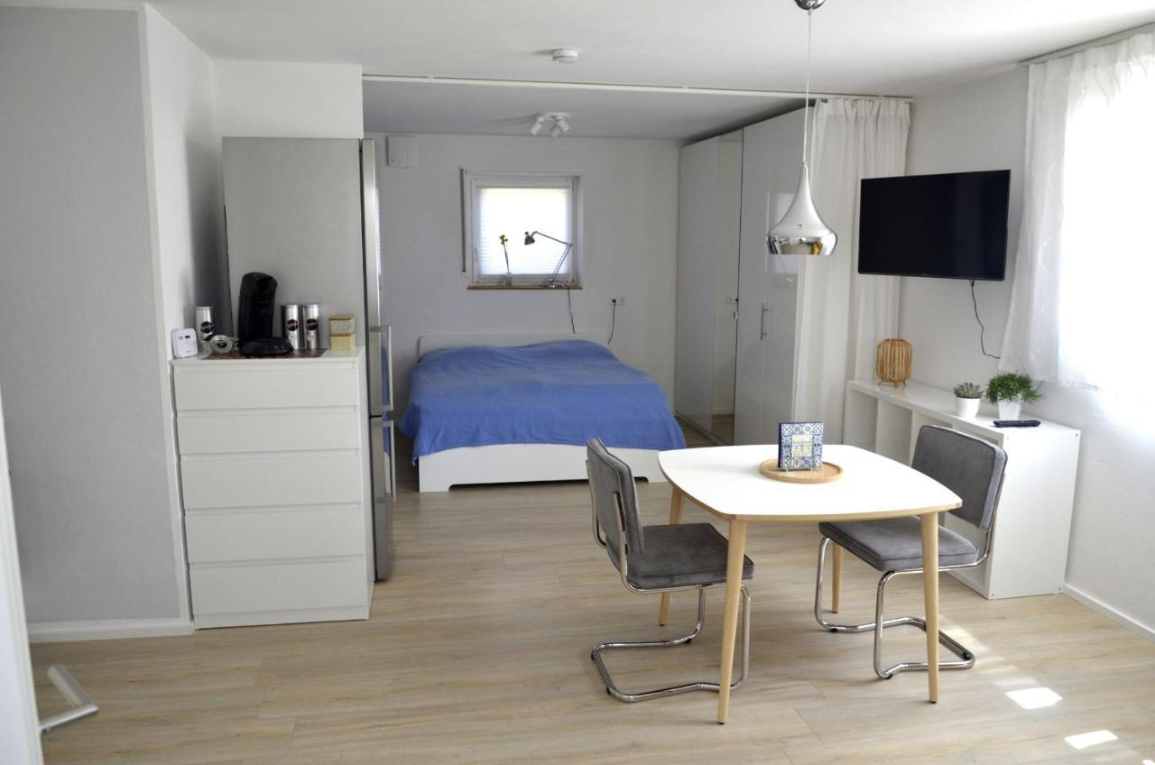 Ferienwohnung Zaunkoenig 보이렌 외부 사진
