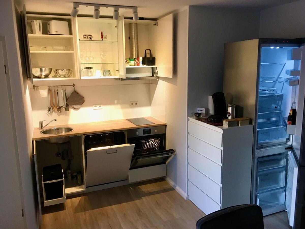 Ferienwohnung Zaunkoenig 보이렌 외부 사진
