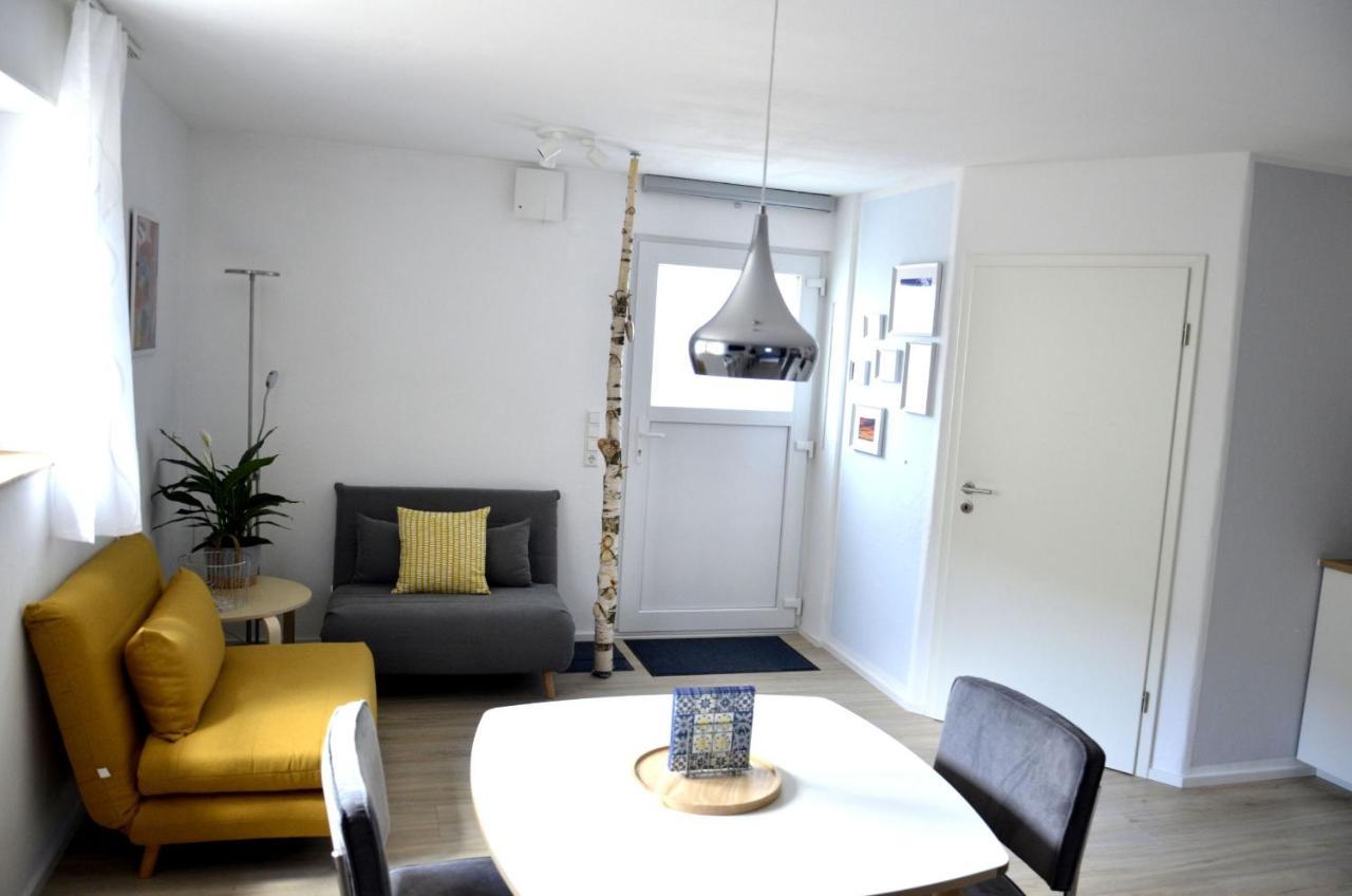 Ferienwohnung Zaunkoenig 보이렌 외부 사진